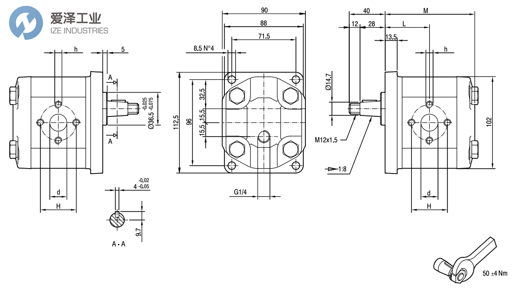 MARZOCCHI齒輪電機(jī)GHM2-R-20-E1 愛澤工業(yè) ize-industries (2).png