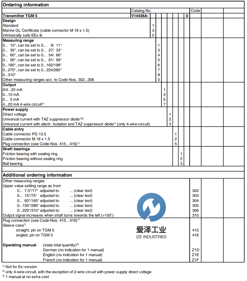 ABB角度傳感器TGM5 V14436A系列愛(ài)澤工業(yè)izeindustries.png